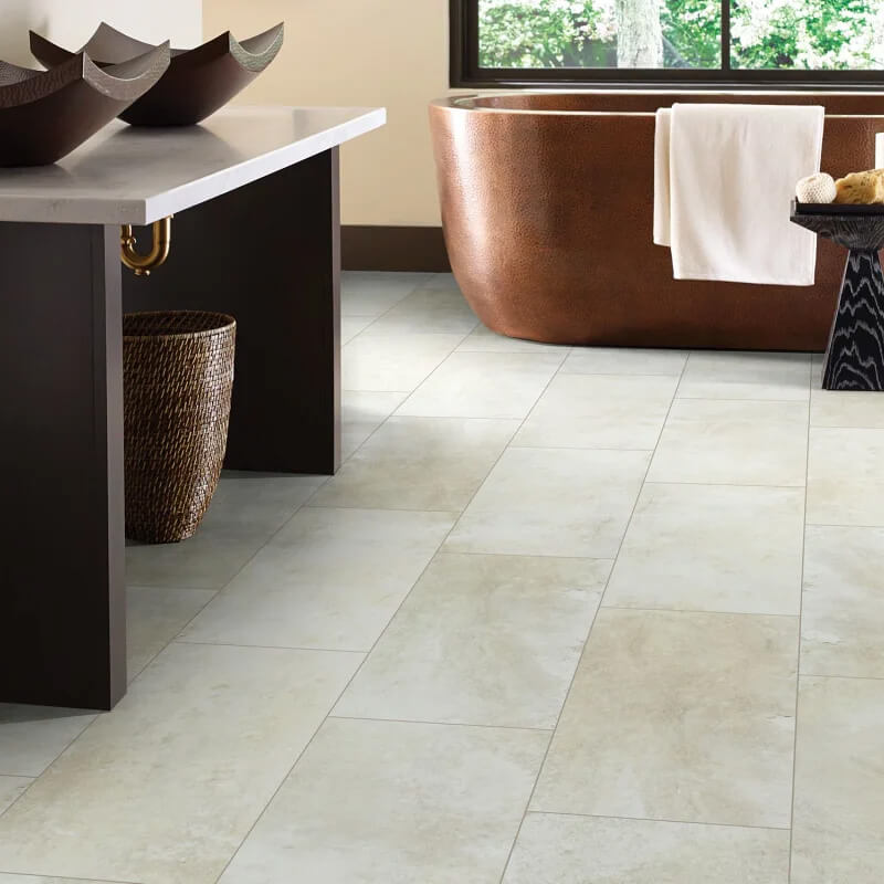 Luxury Vinyl Flooring for Bathroom | Endwell Rug & Floor