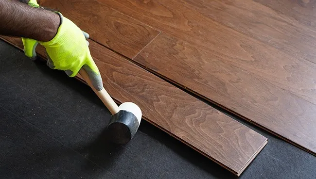 Hardwood installation | Endwell Rug & Floor