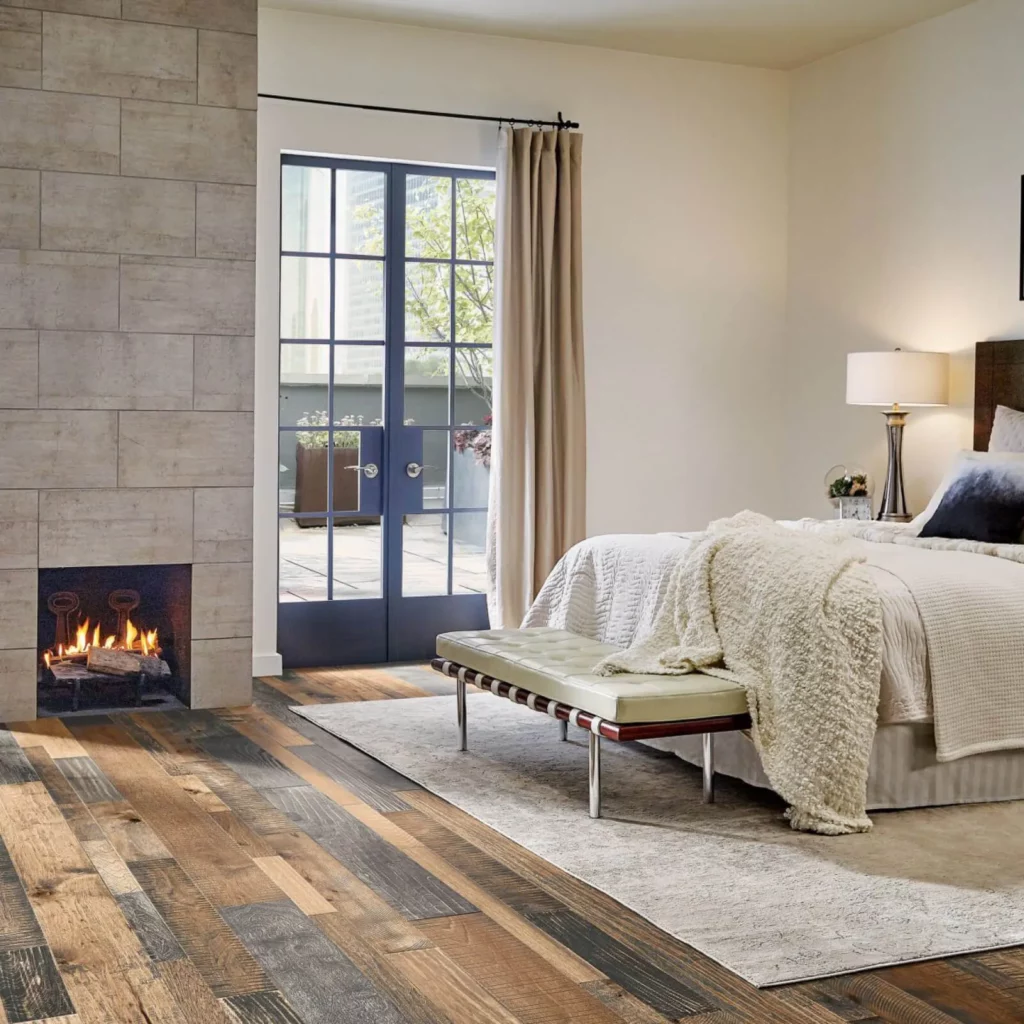 Bedroom hardwood | Endwell Rug & Floor
