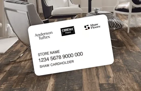 Financing card | Endwell Rug & Floor